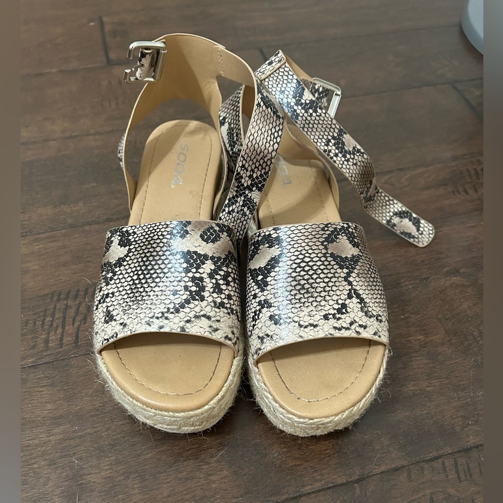 Espadrille Wedge Sandals